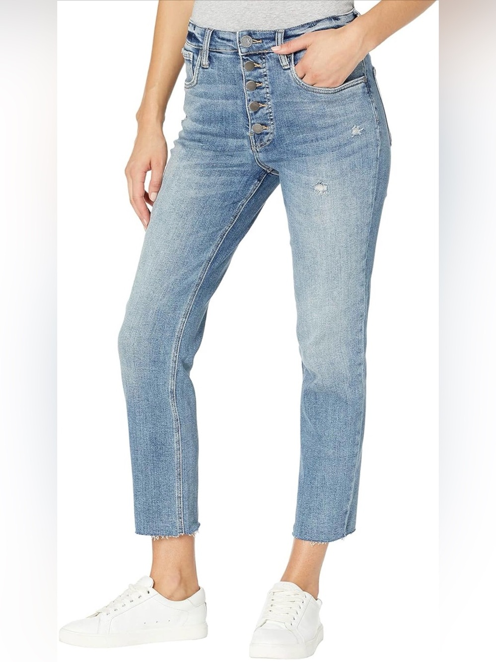 KUT from the Kloth Rachael High-Rise Fab Ab Mom Jeans